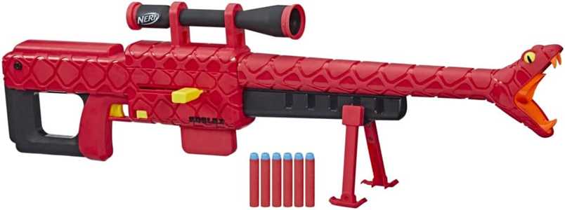 Giocattolo Nerf Roblox - Cobra: blaster lancia dardi Viper Strike, con codice per esclusivo articolo virtuale Hasbro