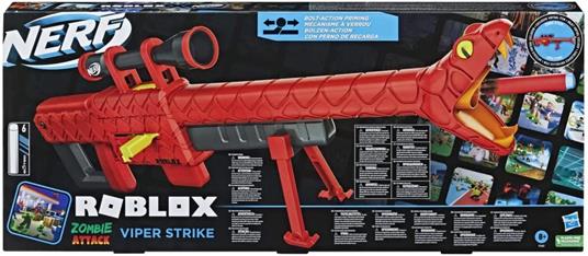 Nerf Roblox - Cobra: blaster lancia dardi Viper Strike, con codice per esclusivo articolo virtuale - 4