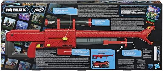 Nerf Roblox - Cobra: blaster lancia dardi Viper Strike, con codice per  esclusivo articolo virtuale - Hasbro - Pistole e fucili - Giocattoli