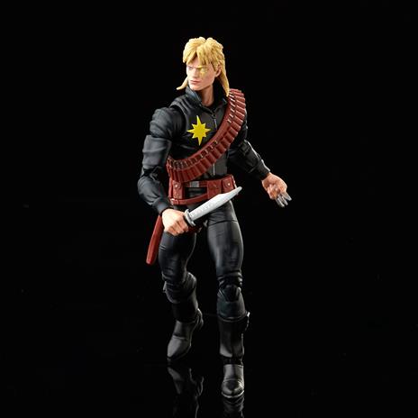 Hasbro- Marvel Legends Series X-Men Classic Longshot, Giocattolo da 15,2 cm, 4 Accessori, Multicolore, F3977 - 5