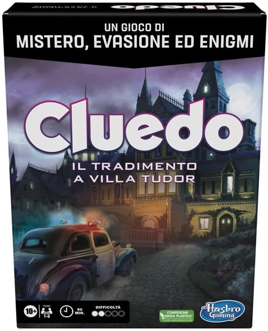 Cluedo Escape - Il Tradimento a Villa Tudor un gioco di misteri ed enigmi in versione Escape Game