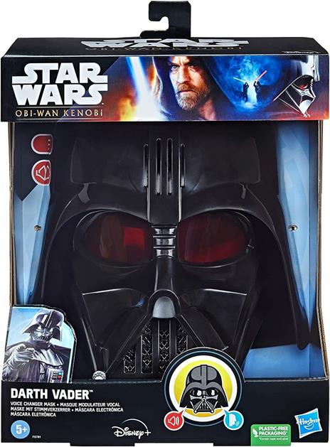 Hasbro Star Wars - Darth Vader, maschera elettronica con modificatore di voce - 2