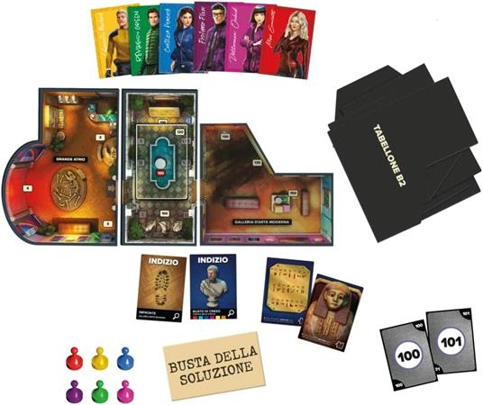 Cluedo Escape - Furto al Museo, un gioco di misteri ed enigmi in versione Escape Game - 5