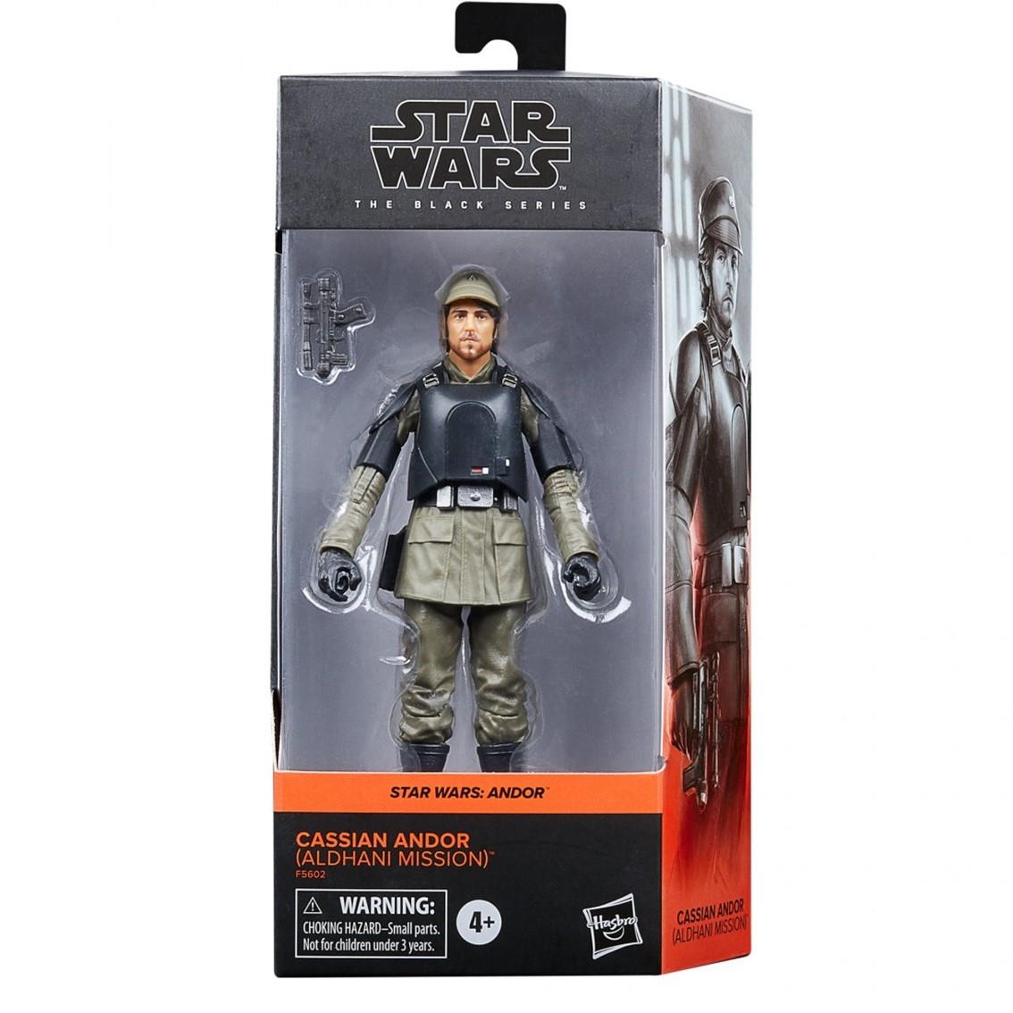 Star Wars: Andor Black Series Action Figura Cassian Andor (aldhani Mission) 15 Cm Hasbro