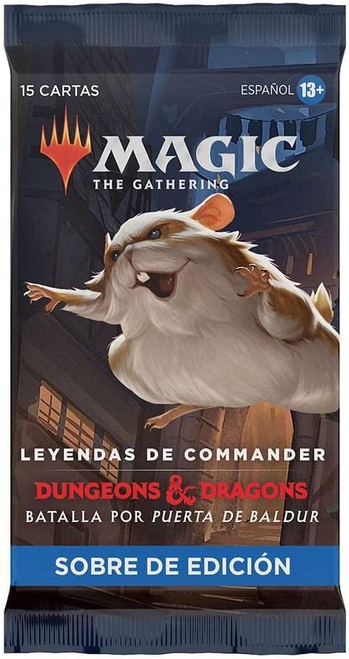 Magic The Gathering Leyendas De Commander: Batalla Por Puerta De Baldur Set Booster Display (18) Spagnolo Wizards Of The Coast - 3