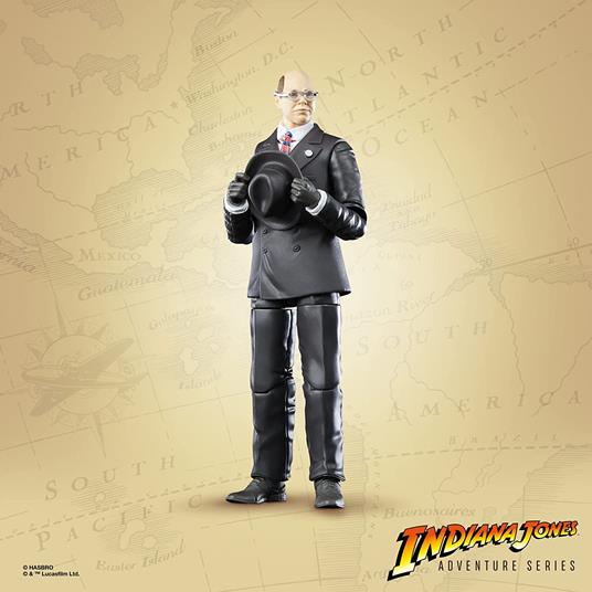 Hasbro Indiana Jones e i Predatori dell'arca perduta, Adventure Series, Giocattolo del Maggiore Arnold Toht, 15 cm - 4