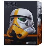 Hasbro Star Wars The Black Series, casco elettronico premium di Stormtrooper di artiglieria