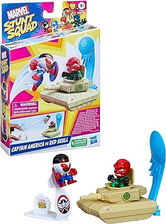 Hasbro Marvel Stunt Captain America VS Red Skull