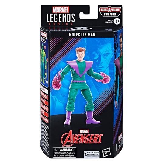 Marvel Legends Action Figura Puff Adder Baf: Molecule Man 15 Cm Hasbro