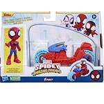 Hasbro Spiderman Amazing Friends Moto con Personaggio