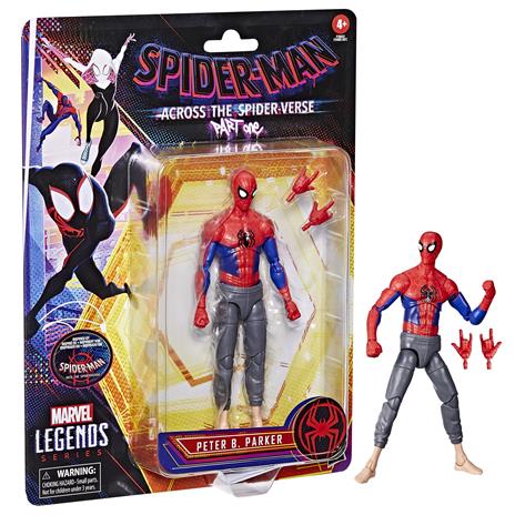 Hasbro Marvel Legends Series, Peter B. Parker, 15 cm, ispirata al film Spider-Man: Across the Spider-Verse