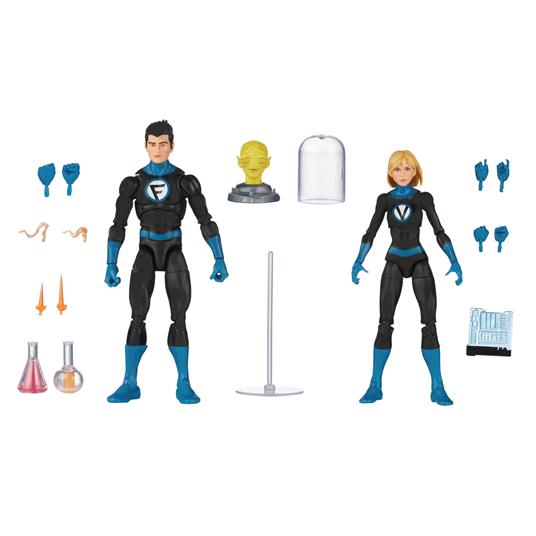 Fantastic Four Marvel Legends Action Figura 2-pack Franklin Richards E Valeria Richards 15 Cm Hasbro