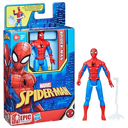 Marvel: Hasbro - Spider-Man - Personaggio 10 Cm - Spider-Man