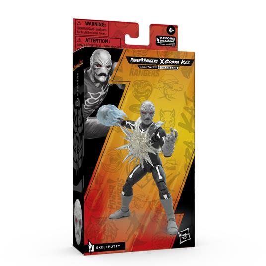 Hasbro - Power Rangers - Lightning Collection - Mighty Morphin X Cobra Kai, Skeleputty 15 cm