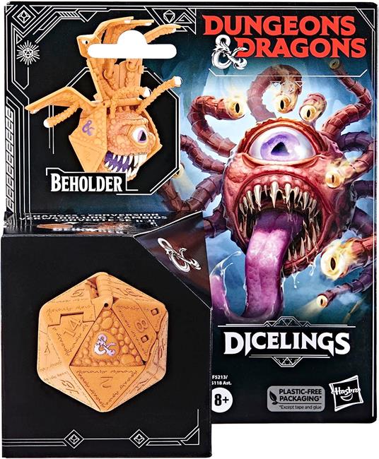Dungeons & Dragons L'onore dei ladri, Dicelings, Orsogufo Bianco, Mostro D&D, d20 Gigante, Action Figure, Gioco di Ruolo - 4
