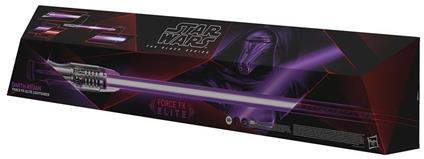 Hasbro Star Wars The Black Series, spada laser elettronica Force FX Elite di Darth Revan
