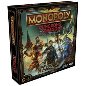 Giocattolo Monopoly Dungeons and Dragons Movie - L'onore dei ladri. Gioco da tavolo Hasbro