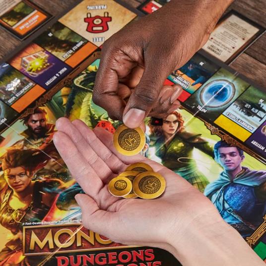Monopoly Dungeons and Dragons Movie - L'onore dei ladri. Gioco da tavolo - 6