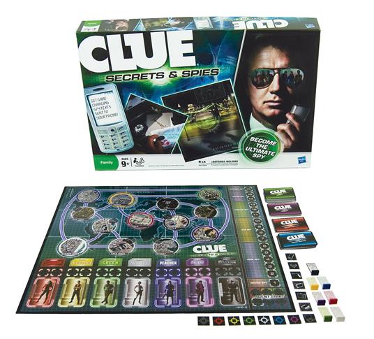 Cluedo Top Secret. Gioco da tavolo