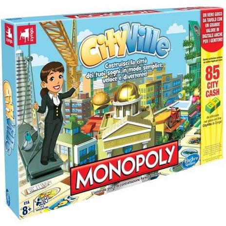 Monopoly Cityville. Gioco da tavolo - 3