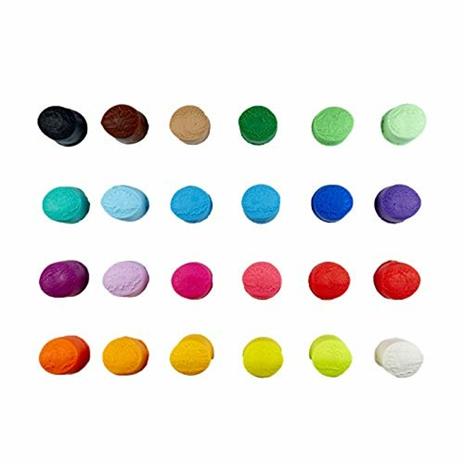Play-Doh - Confezione da 24 colori (Include 24 vasetti di pasta da modellare) - 3
