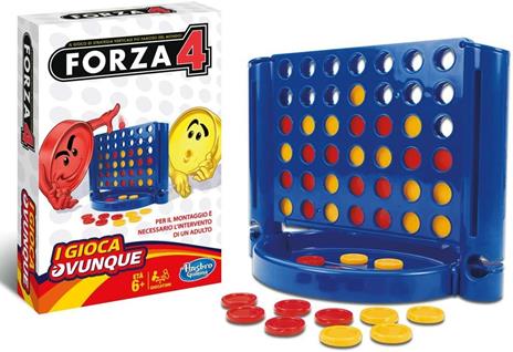 Forza 4 - Travel (gioco in scatola, Hasbro Gaming) - 5