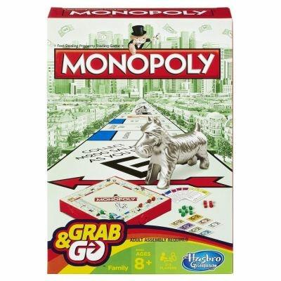 Hasbro Monopoly Grab & Go Game Simulazione economica Bambini e Adulti - 3