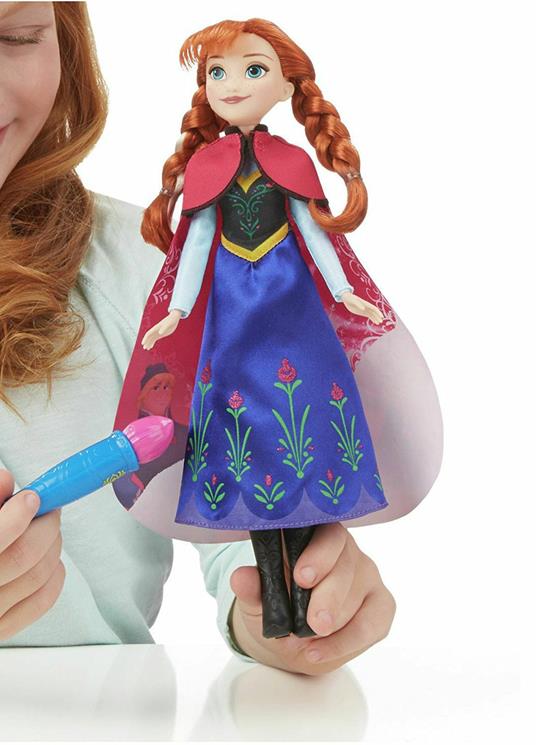 Bambola Elsa con Mantello Cambia Colore Frozen - 3