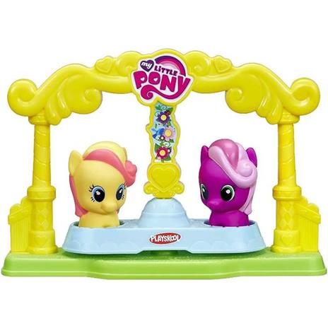 Play-Doh Altalena My Little Pony, Multicolore, B4626EU40 - 2