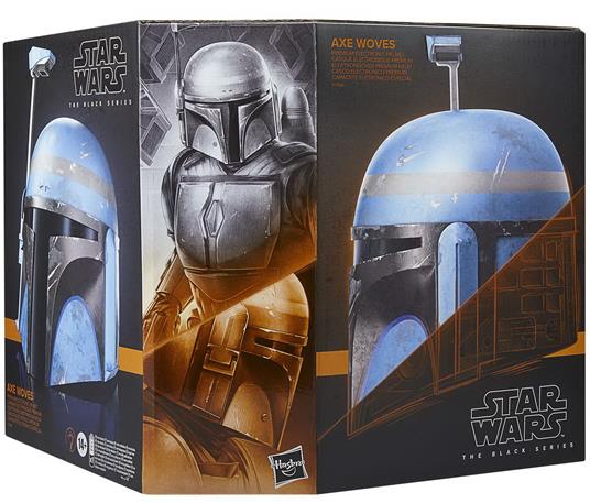Hasbro Star Wars The Black Series, casco di Axe Woves
