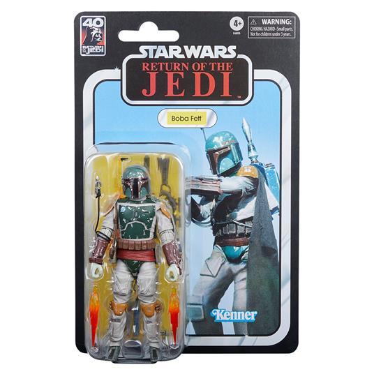 Star Wars Episode Vi 40th Anniversary Black Series Deluxe Action Figura Boba Fett 15 Cm Hasbro