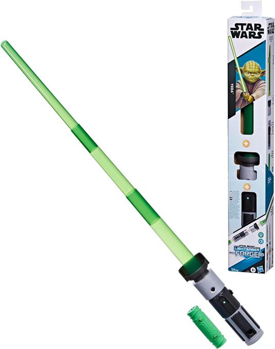 Hasbro - Star Wars Lightsaber Forge - Spada Laser Elettronica di Yoda