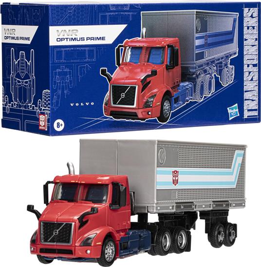 Transformers Generations, Optimus Prime Volvo VNR 300, action figure convertibile (17,5 cm)