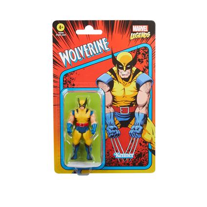 Marvel Legends Retro Collection Action Figura Wolverine 10 Cm Hasbro