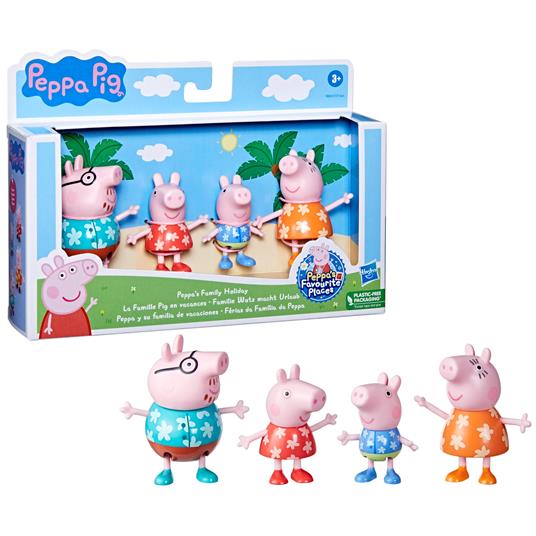 Peppa Pig: Hasbro - La Famiglia Di Peppa In Vacanza