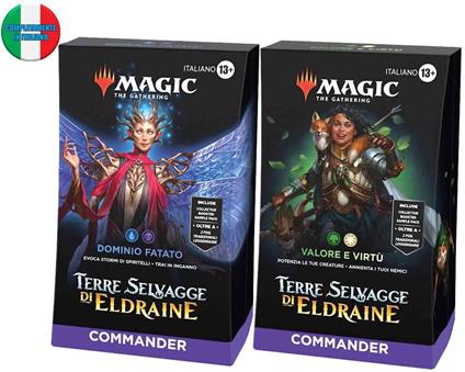 Magic Terre Selvagge di Eldraine 1 Mazzo Commander