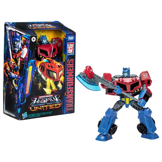 Transformers: Hasbro - Legacy United - Voyager Class - Optimus Prime  (Universo Animated) - Hasbro FAN - TV & Movies - Giocattoli