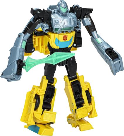 Transformers EarthSpark, Cyber-Combiner, Action Figure di Bumblebee e Mo Malto