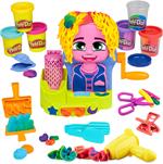 Play-Doh, Playset Salone delle Acconciature con 6 Vasetti, Giocattoli di Fantasia con Barattoli Colorati