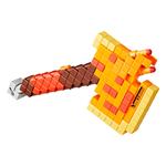 Minecraft Dungeons NERF Firebrand Dart-Blasting Axe