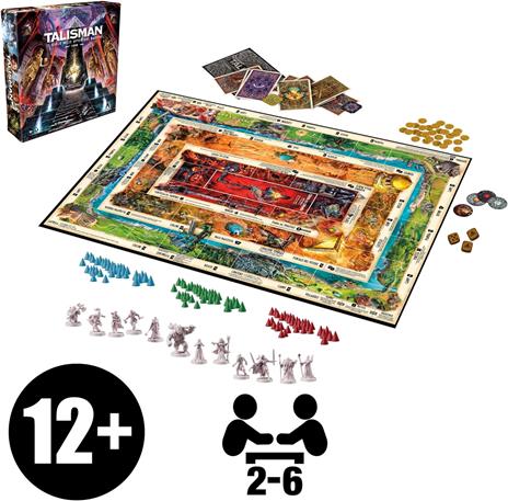 Avalon Hill, TALISMAN: Il gioco delle avventure Magiche, 5° Edizione - 2
