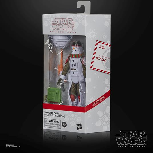 Hasbro Star Wars The Black Series, Snowtrooper (Holiday Edition) - 2
