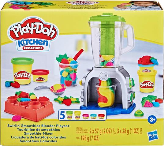 Play-Doh, playset Swirlin' Smoothies con frullatore Giocattolo - 2