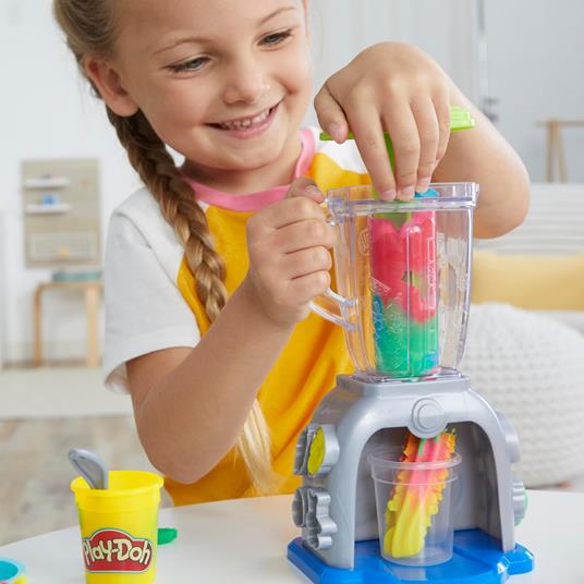 Play-Doh, playset Swirlin' Smoothies con frullatore Giocattolo - 5