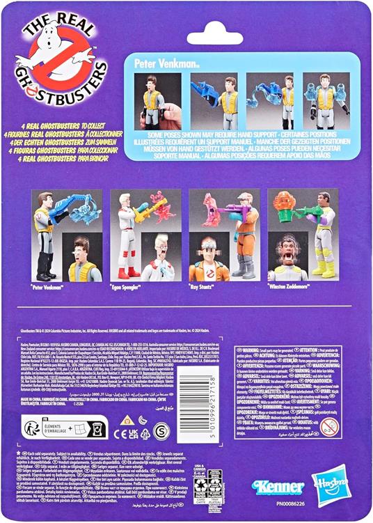 Hasbro Ghostbusters, Kenner Classics, The Real Ghostbusters, set di Peter Venkman e fantasma Gruesome Twosome - 2