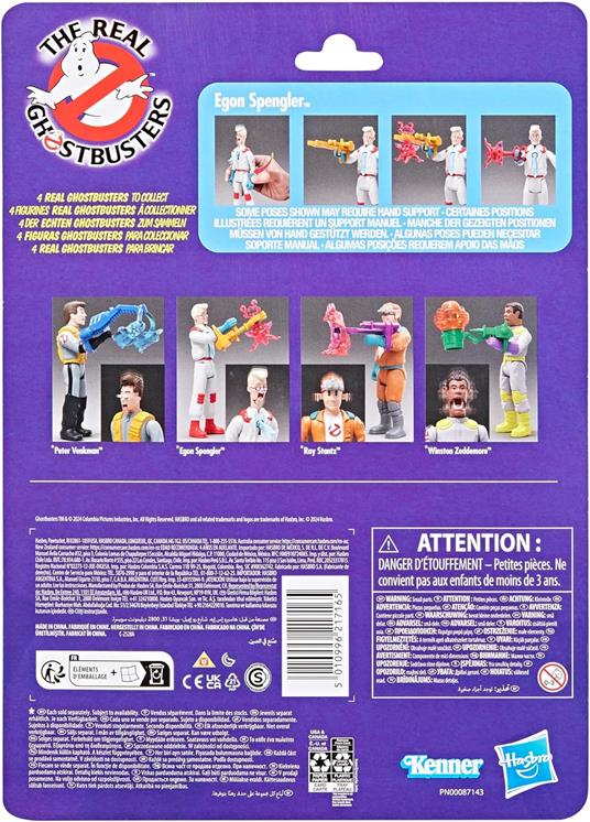 Hasbro Ghostbusters, Kenner Classics, The Real Ghostbusters, Egon Spengler e fantasma Soar Throat - 2