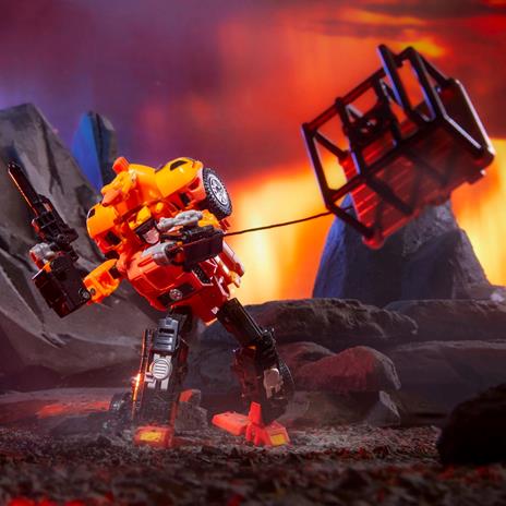 Transformers Legacy United Leader Class, Sandstorm Triple Changer (universo G1) - 2