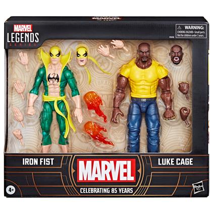Hasbro Marvel Legends Series, Iron Fist e Luke Cage (85° Marvel Anniversary)