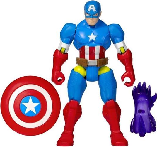 Avn Mixmashers Captain America Basic Fig - 2