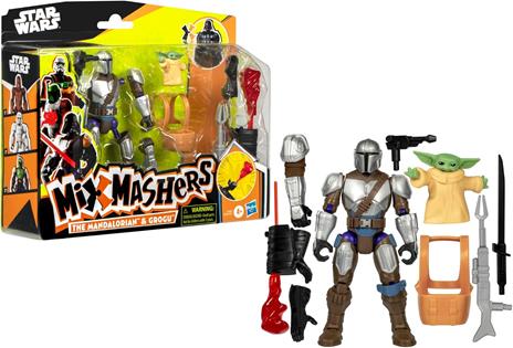 Hasbro - Star Wars - Mixmashers - The Mandalorian & Grogu